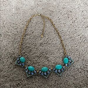 Stella and Dot blue and teal Necklace